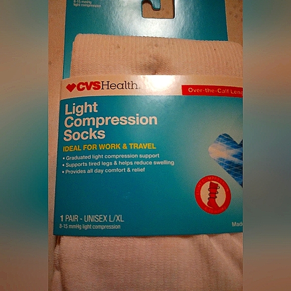 CVS Light Compression Socks (2 pairs) L-XL - Picture 5 of 16
